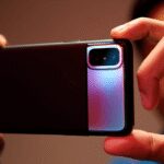 An AI-generated video shows a user holding a Pixel, and the area around its camera bar glows, leading users to wonder if Google teased the Pixel 11 during I/O 2026.