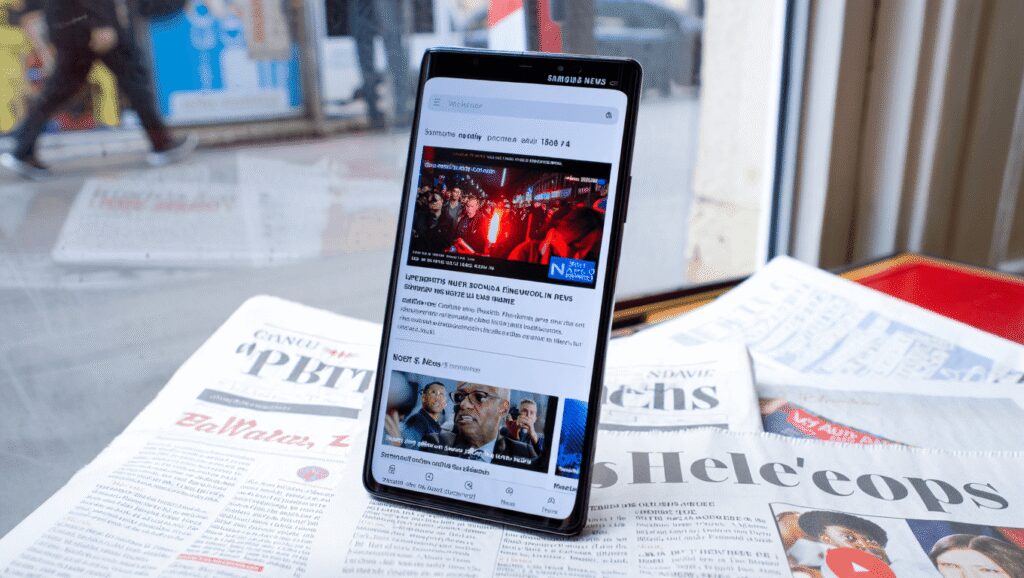 Samsung News updated app with video stories and top publishers' content