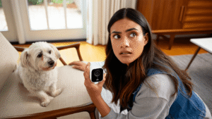 I use a tiny Blink camera to spy on my pets. It's only $15 during Prime Day.