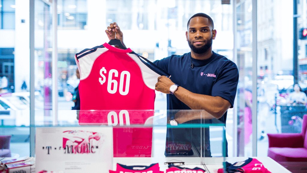T-Mobile caps off a month of freebies with a $60 jersey nobody asked for
