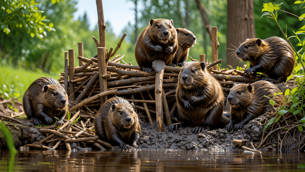 Beaver city builder Timberborn