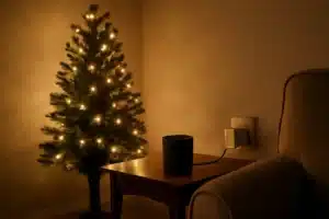 Offre Amazon: sapin de Noël pré-éclairé + Echo Pop et prise connectée offerts