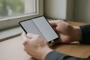Pourquoi Samsung dit-il que la pliure de l'écran du Galaxy Z Fold 8 est volontaire?