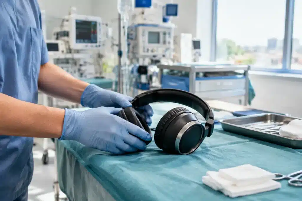 Comment les casques audio peuvent réduire les troubles postopératoires, selon des médecins
